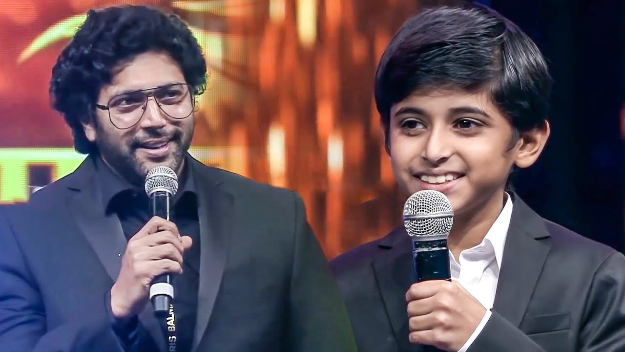 Jayam Ravi And Aarav Ravi&rsquo;s Adorable And Joyful Moments At SIIMA