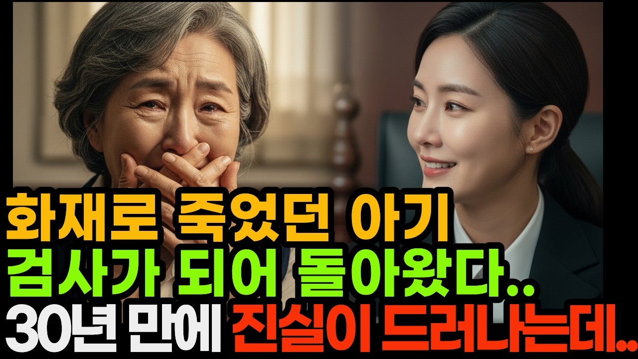 {감동실화}“이미 사망 처리됐습니다.” 그 말 한마디에 딸을 잃었다고 믿고 삼십 년을 살아온 여인. 시신도 보지 못한 채 아이를 가슴에 묻었는데,,ㅣ시니어영상ㅣ인생이야기ㅣ오디오북ㅣ