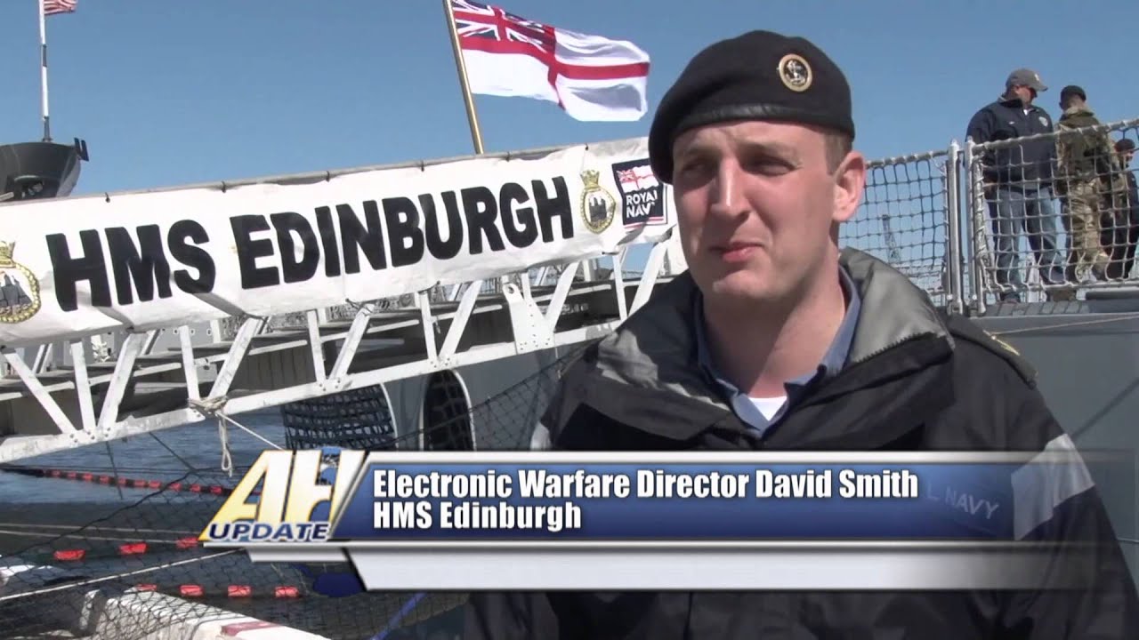 HMS Edinburgh Visits Naval Station Mayport