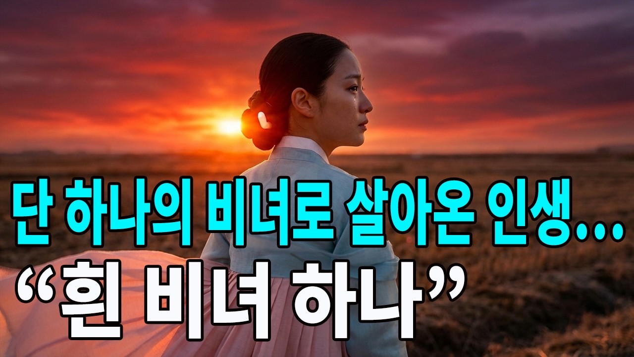 눈물 없이 못 보는 조선 여인의 인생 이야기… 「흰 비녀 하나」 국악 감성 MV