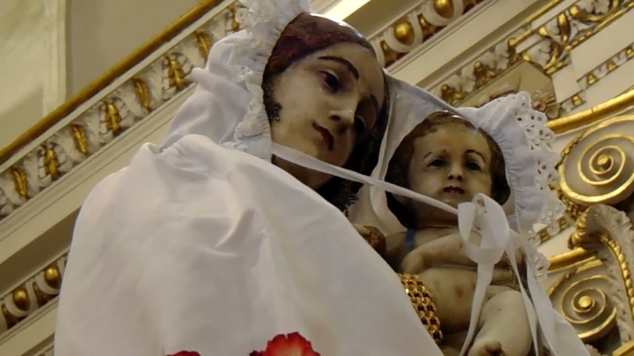 L’ “acchianata” (salita) del simulacro della Madonna dell’Udienza. Sambuca di Sicilia 20/05/2019