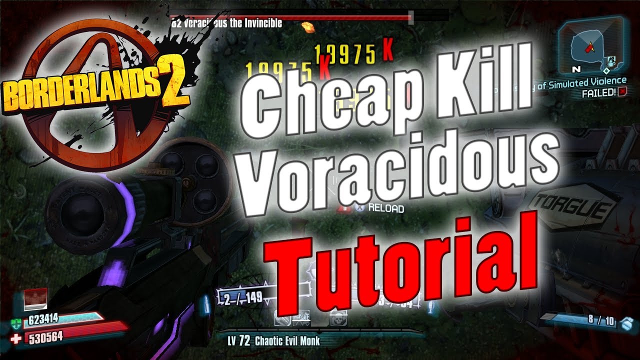 Borderlands 2 | Cheap Kill Voracidous | Tutorial