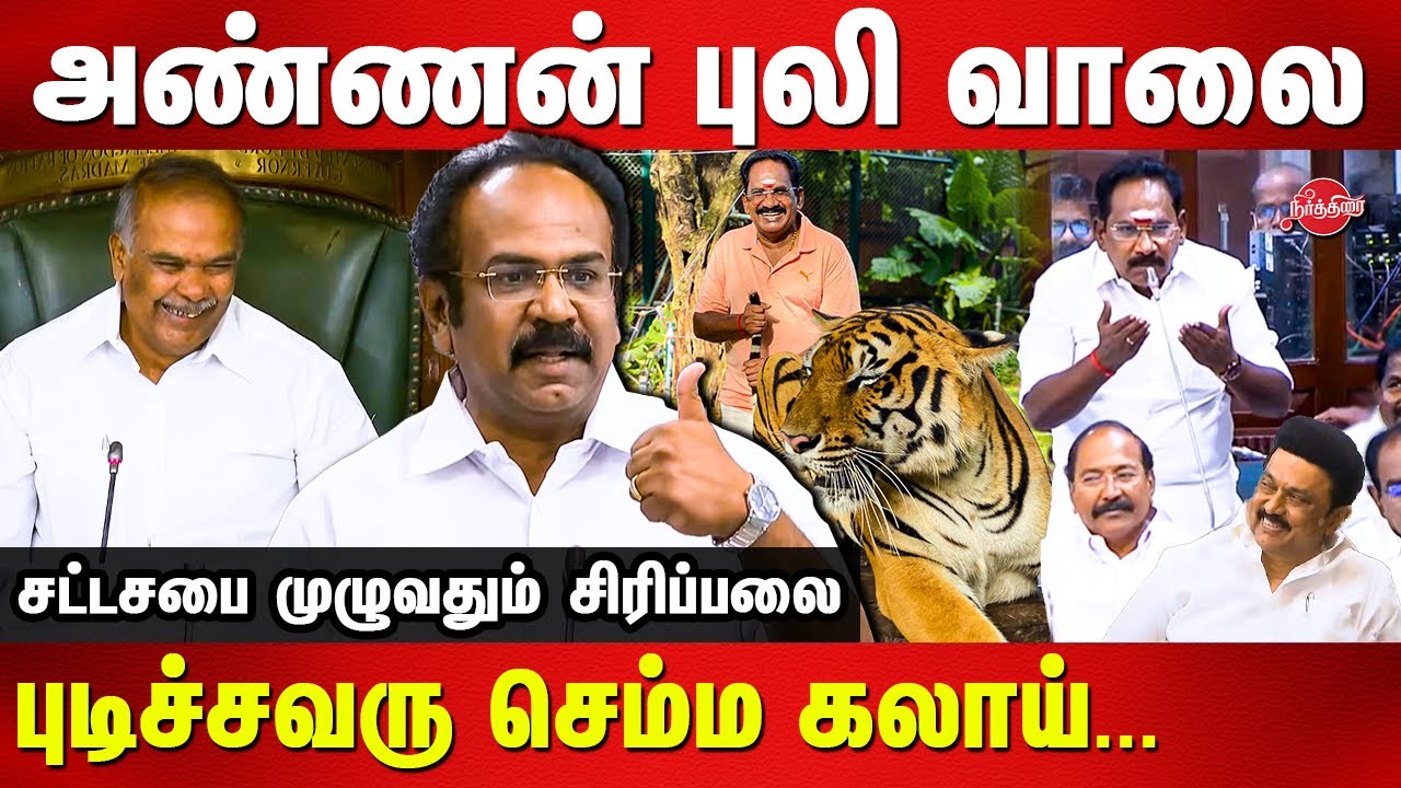 செல்லூர் ராஜூ புலி வாலை புடிச்சவரு😂😂 Thangam Thennarasu Assembly Speech | Sellur Raju | Appavu