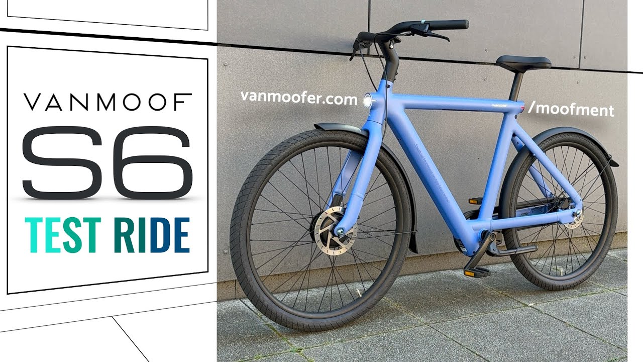 Обзор VanMoof S6 — первая поездка и честные впечатления