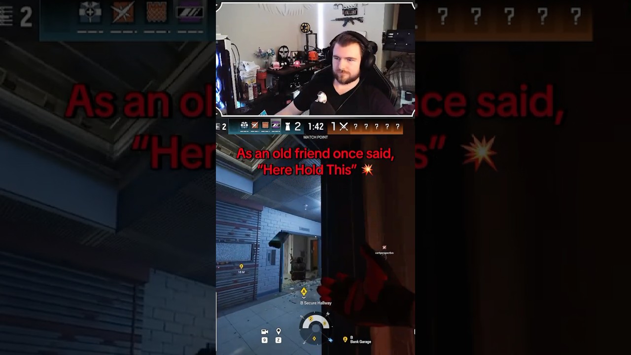 Here Hold This #siegeclips #rainbowsixsiege #siegex