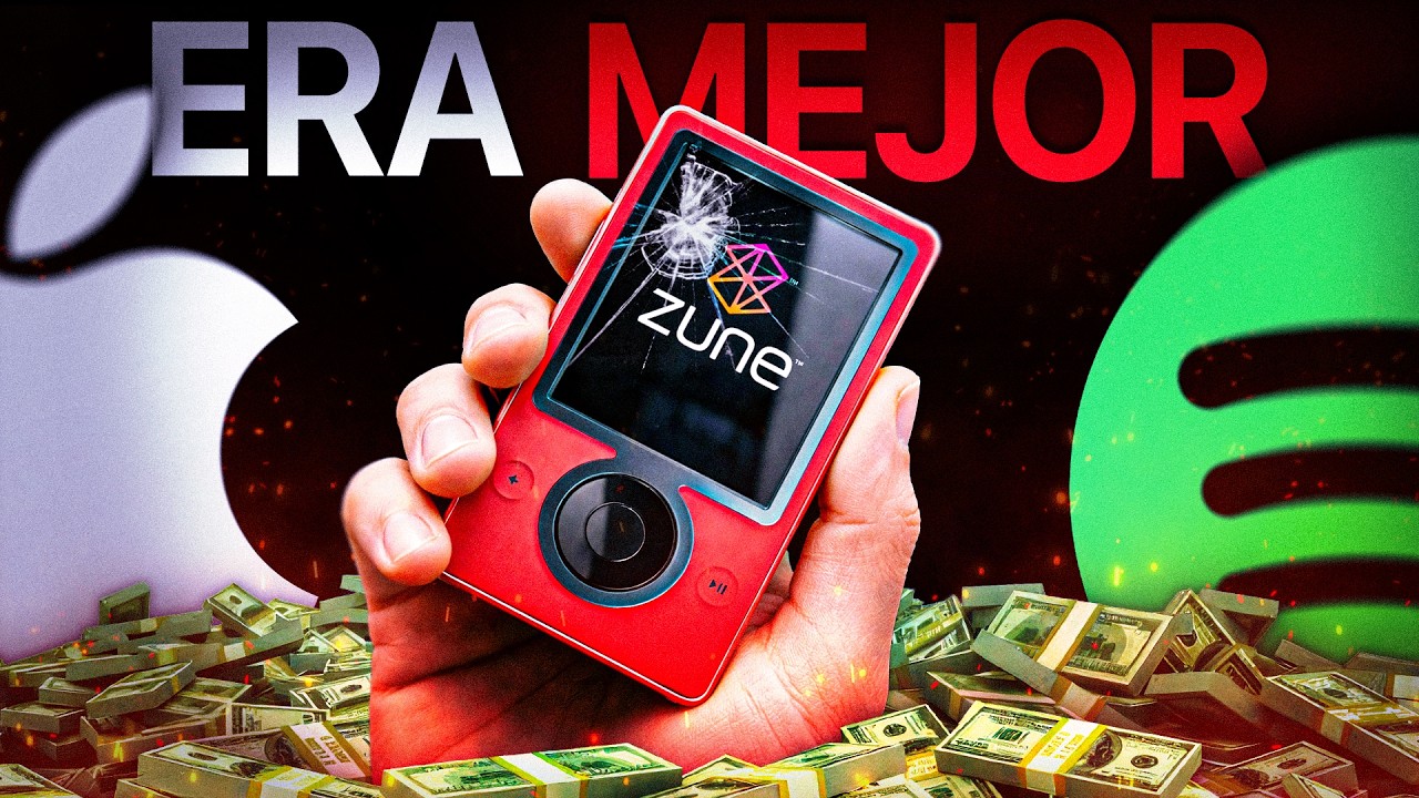 El Zune era GLORIOSO 🤑 pero Microsoft lo ARRUINÓ 💀