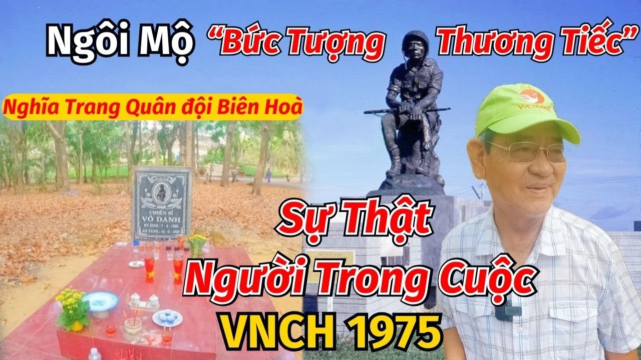 Nghi Vấn về Ngôi Mộ Người Lính Dù bức tượng Thương Tiếc của VNCH trong nghĩa trang Quân đội Biên Hòa