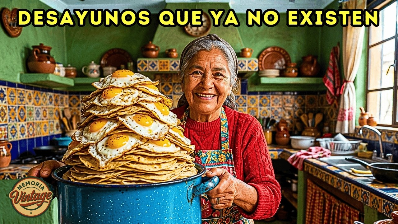 20 Desayunos Mexicanos que SOLO Sabían Cocinar las Familias Campesinas Antes