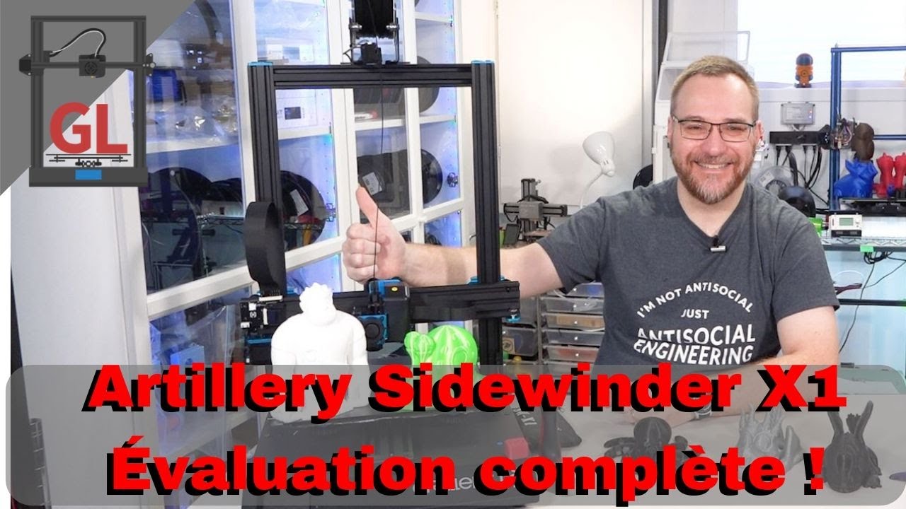 👍 Sidewinder X1 - Évaluation complète !  👍