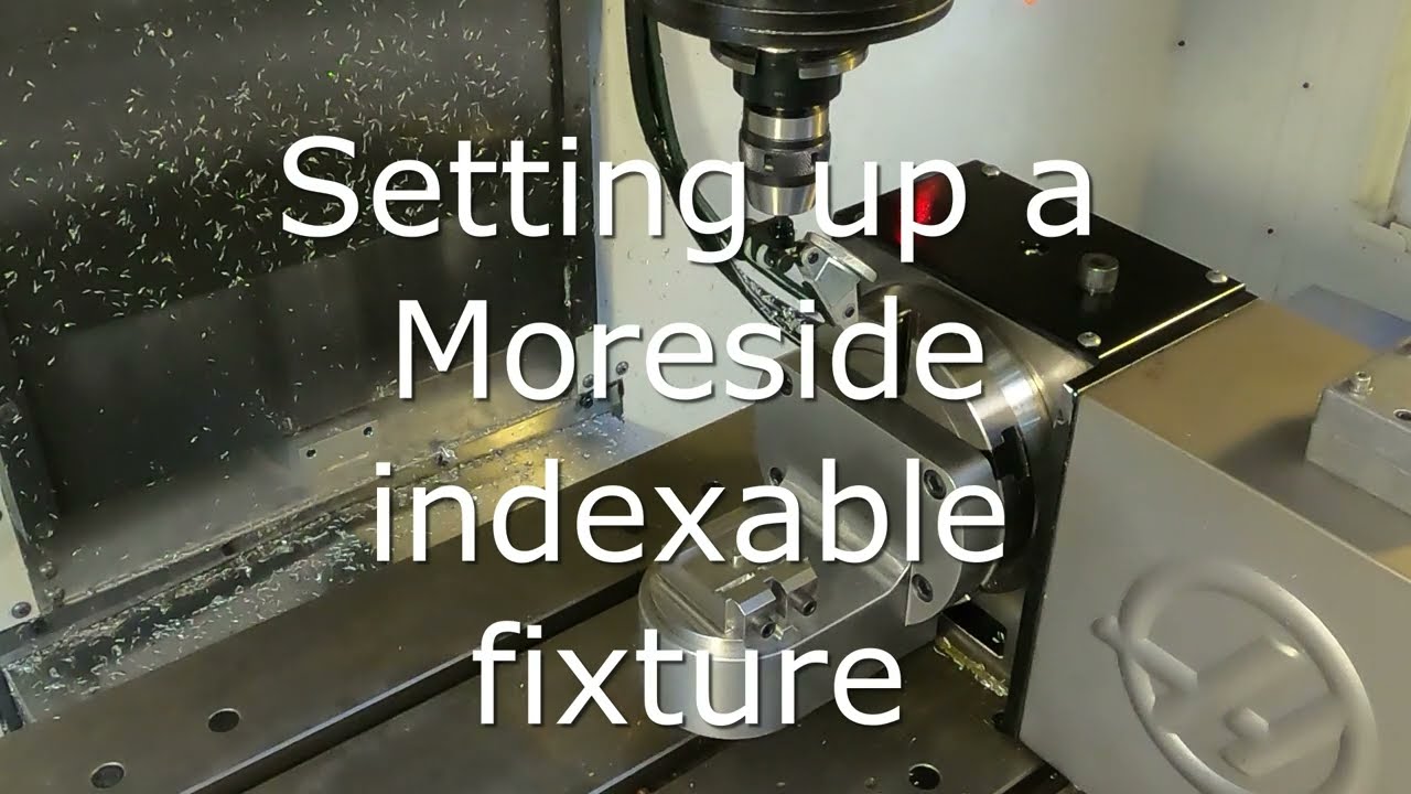 Setting up a Moreside indexable trunnion