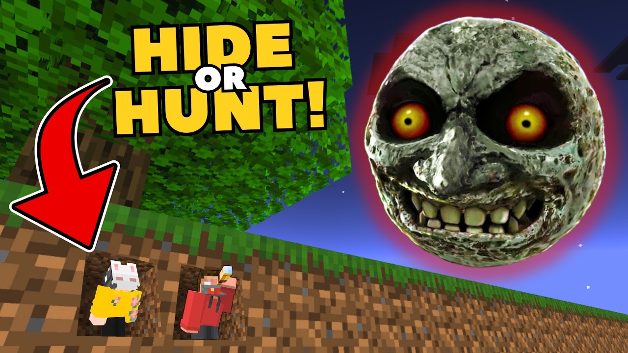 LUNAR MOON HIDE or HUNT in Minecraft!