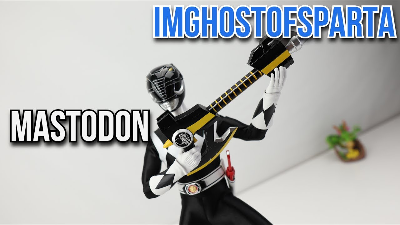 Threezero 1:6 Scale Black Ranger from Mighty Morphin Power Rangers Action Figure Review