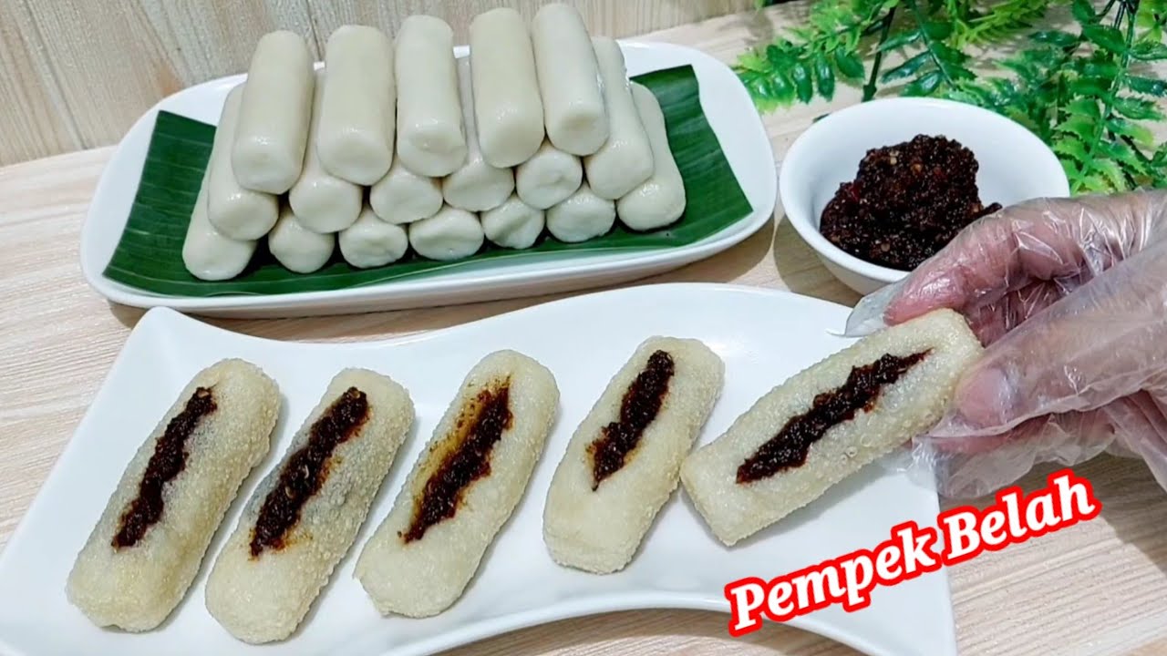 Gurih & Lembut tanpa Ikan PEMPEK BELAH