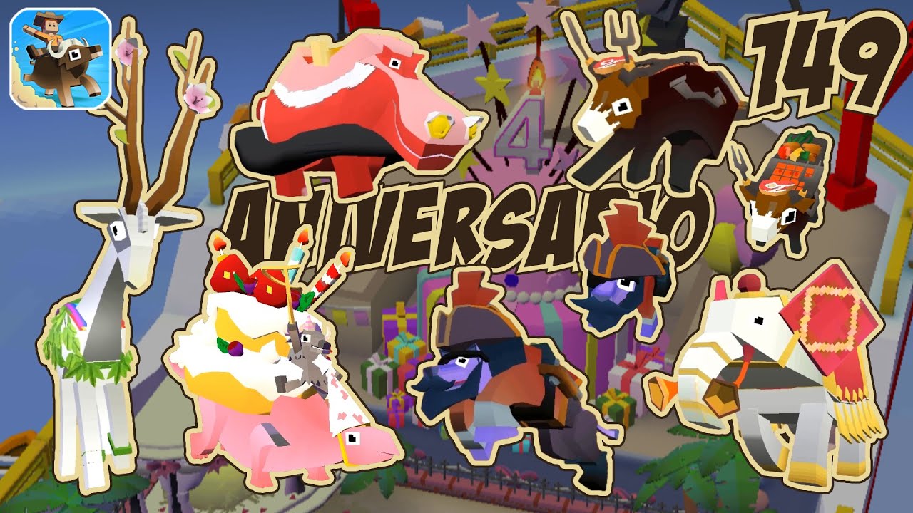 JEFES 4º ANIVERSARIO | Rodeo Stampede: Sky Zoo Safari #Z149 | Gameplay Español
