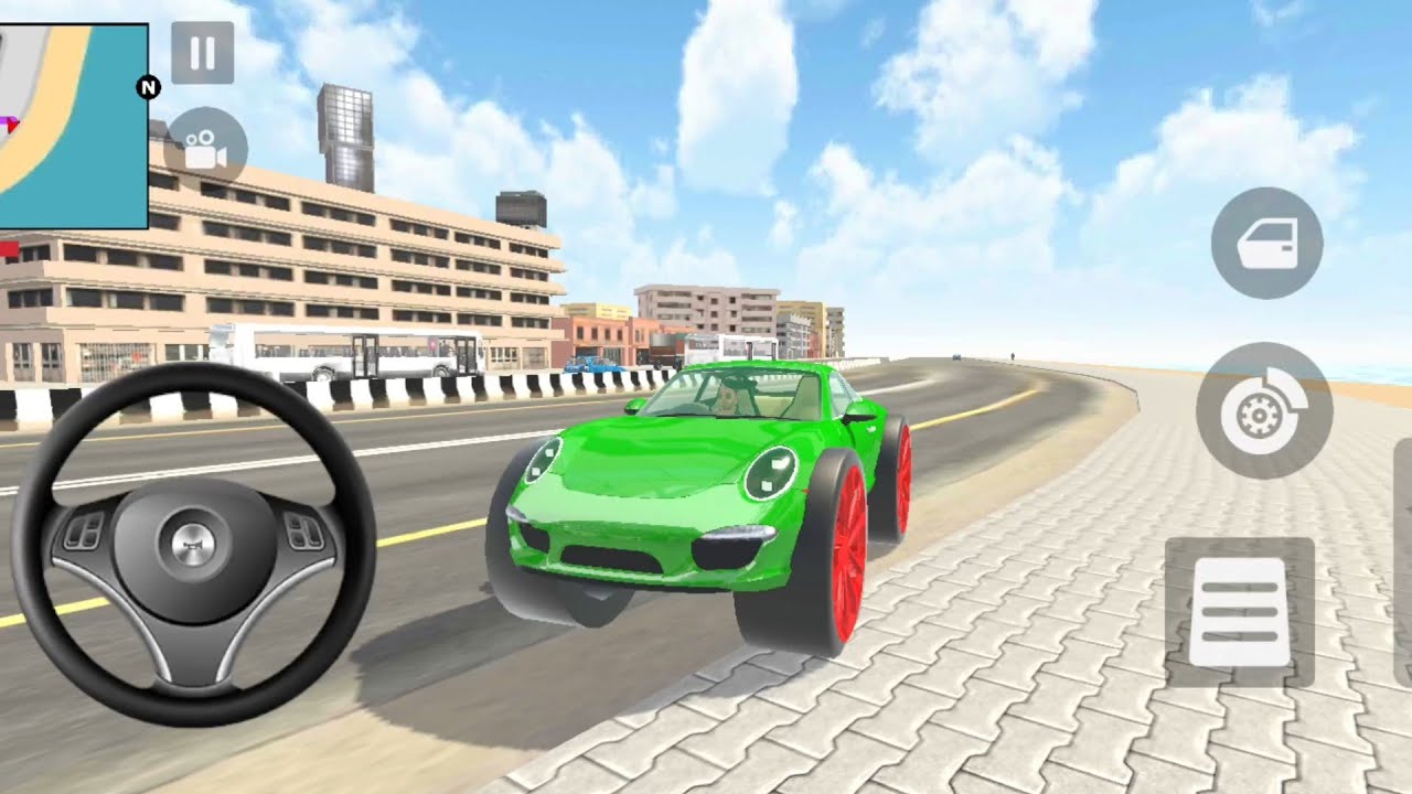 Police chase and steal car for recycling - Indian Theft Auto Gameplay