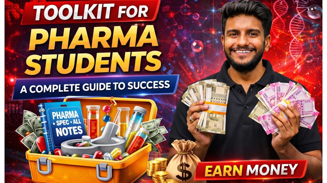 PHARMACY TOOLKIT: A COMPLETE GUIDE TO EARN MONEY | D PHARM | M PHARM | PHARM D | B PHARM Full Guide