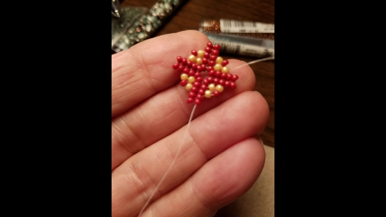 Circular Herringbone Stitch Technique