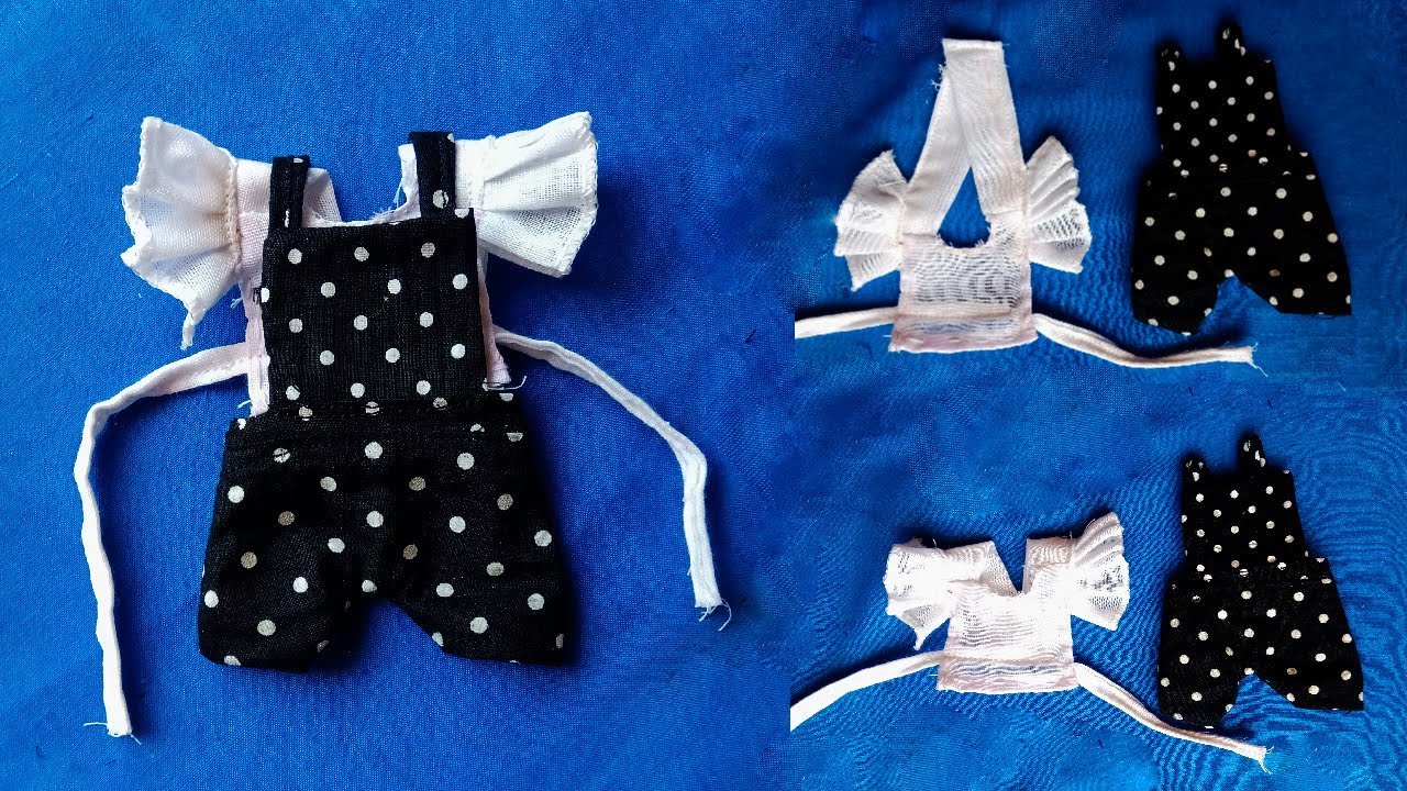 Beautiful Bib Summer dress for Bal gopal/Laddu gopal || step by step