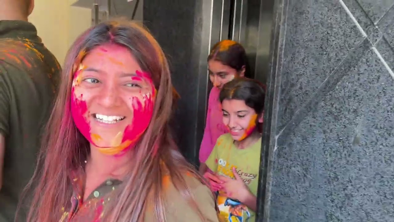 	Day 64 Vlog | Holi Ka Full Celebration 🌈