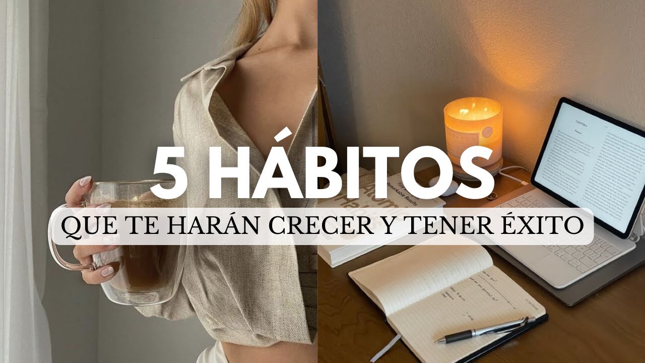 5 HÁBITOS PRODUCTIVOS para CRECER y tener ÉXITO en tu VIDA |💜Jessi Franquet💜