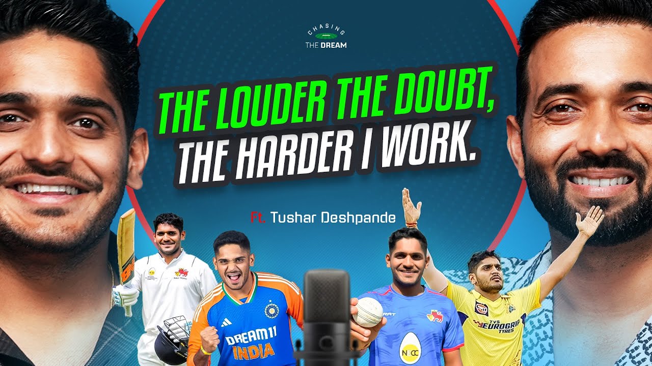 Inside Tushar Deshpande’s Journey – From Mumbai Cricket to IPL Glory | Chasing the Dream EP 02