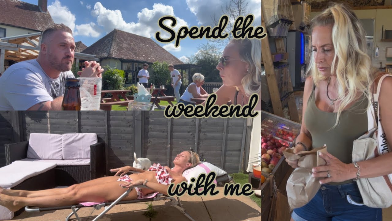Weekend in my life farm shop dog walks cooking
