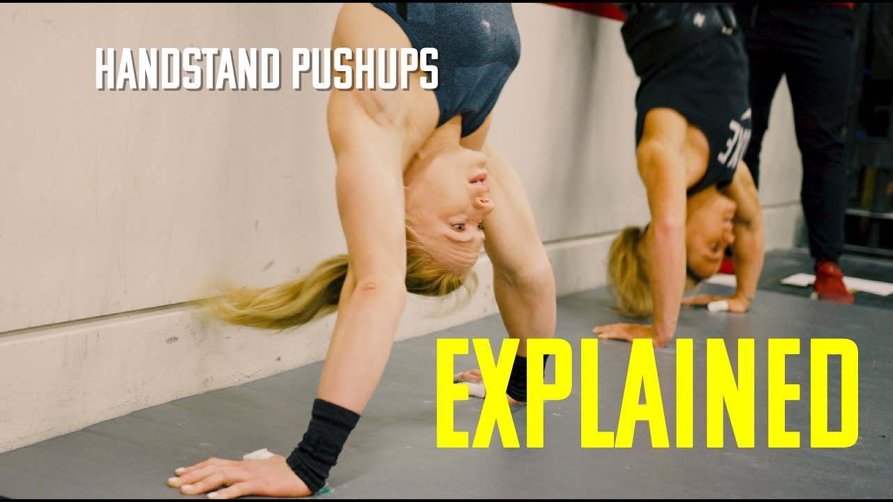 HANDSTAND PUSHUPS, HOW TO TUTORIALS  // Handstand Pushups Explained with Annie Thorisdottir