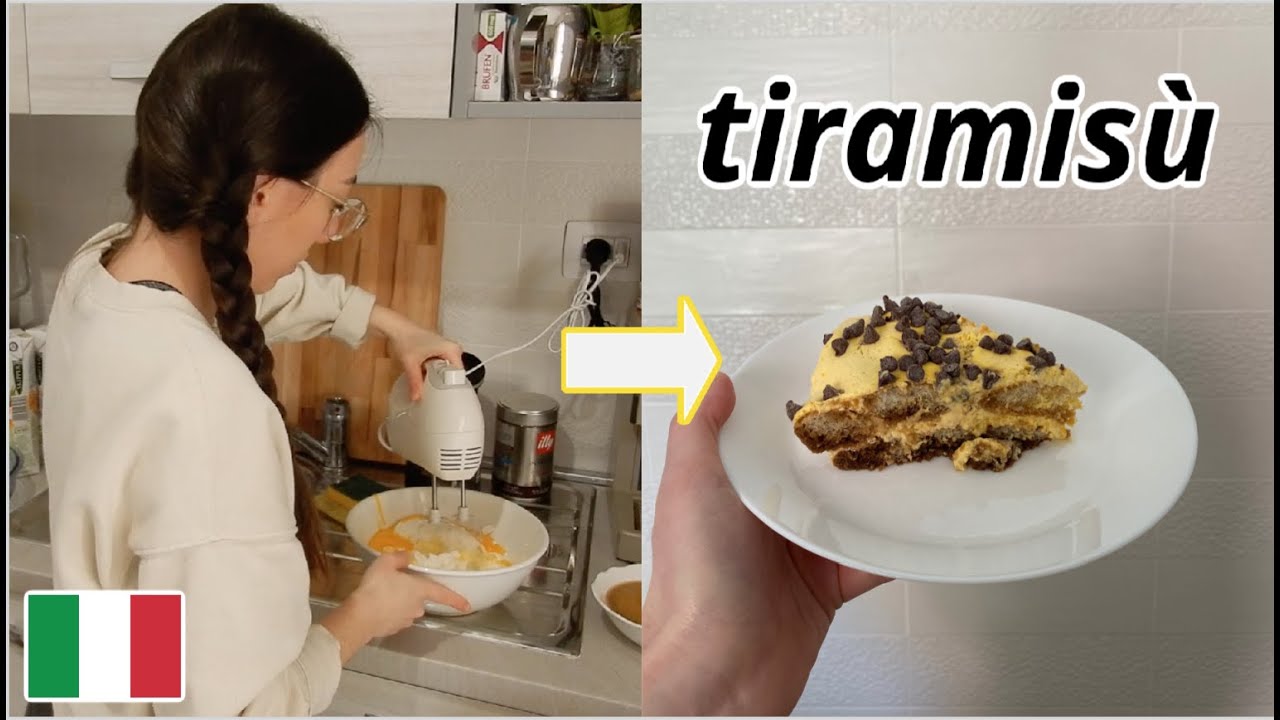 Vlog in Italian: faccio il tiramisù per tirarmi su (fatelo con me)