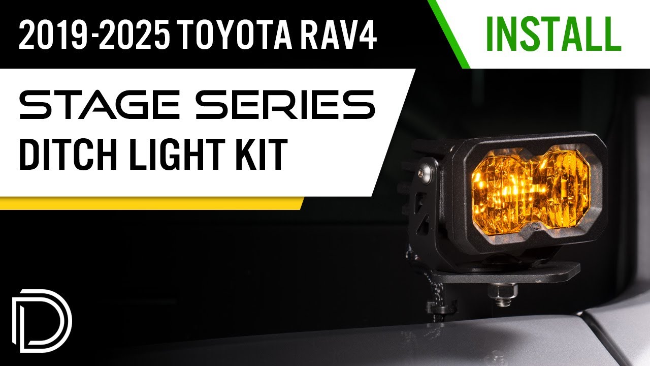 Новые навесные фары для Toyota RAV4 2019 года выпуска и старше | Diode Dynamics