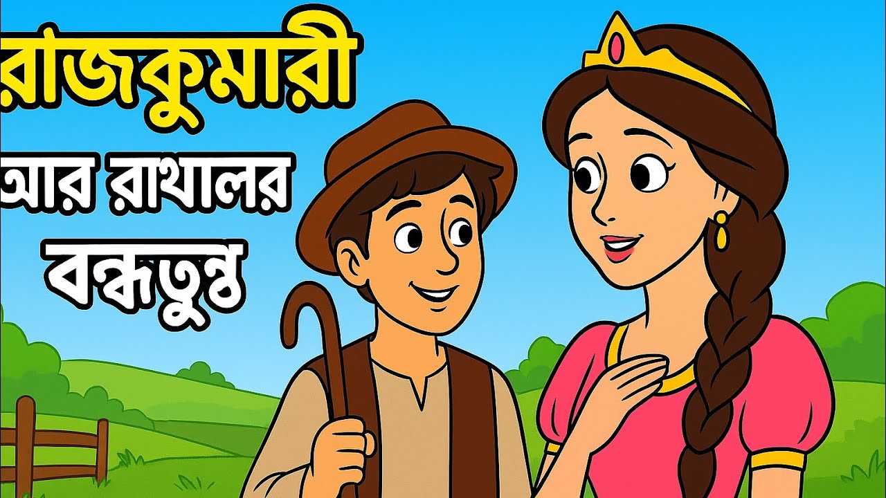 রাজকুমারী আর রাখালের বন্ধুত্ব | Bangla Cartoon | Moral Story For Kids | @Little Story Planet