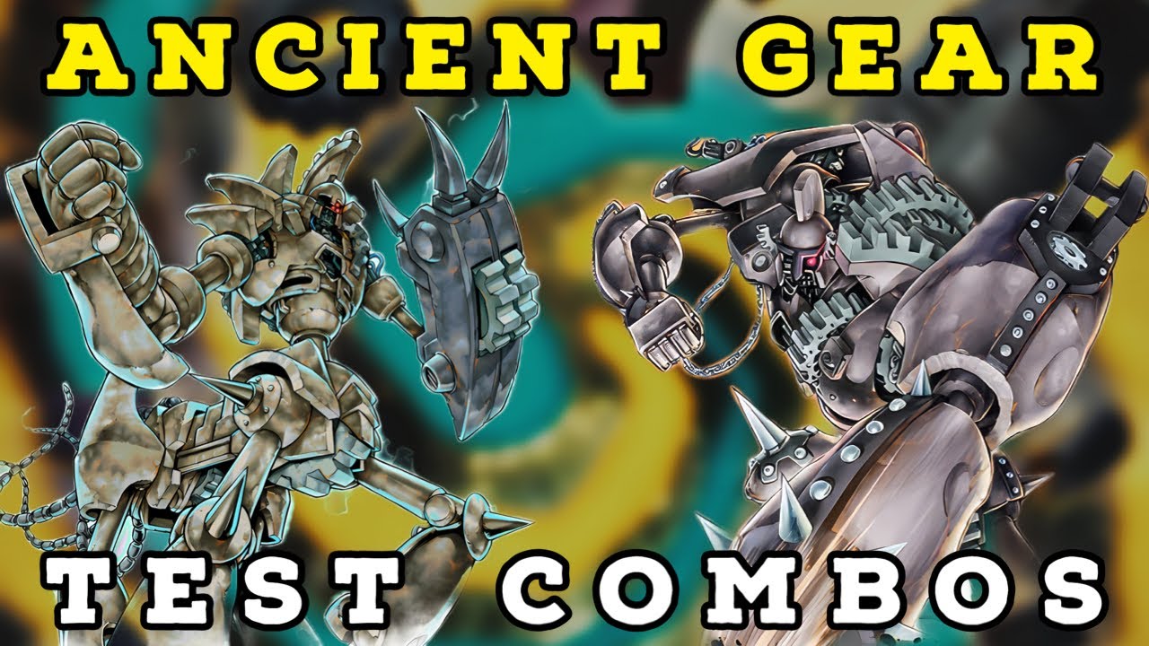 3 Must Know Combos For YOUR Ancient Gear Deck!! Feat. Deck Profile