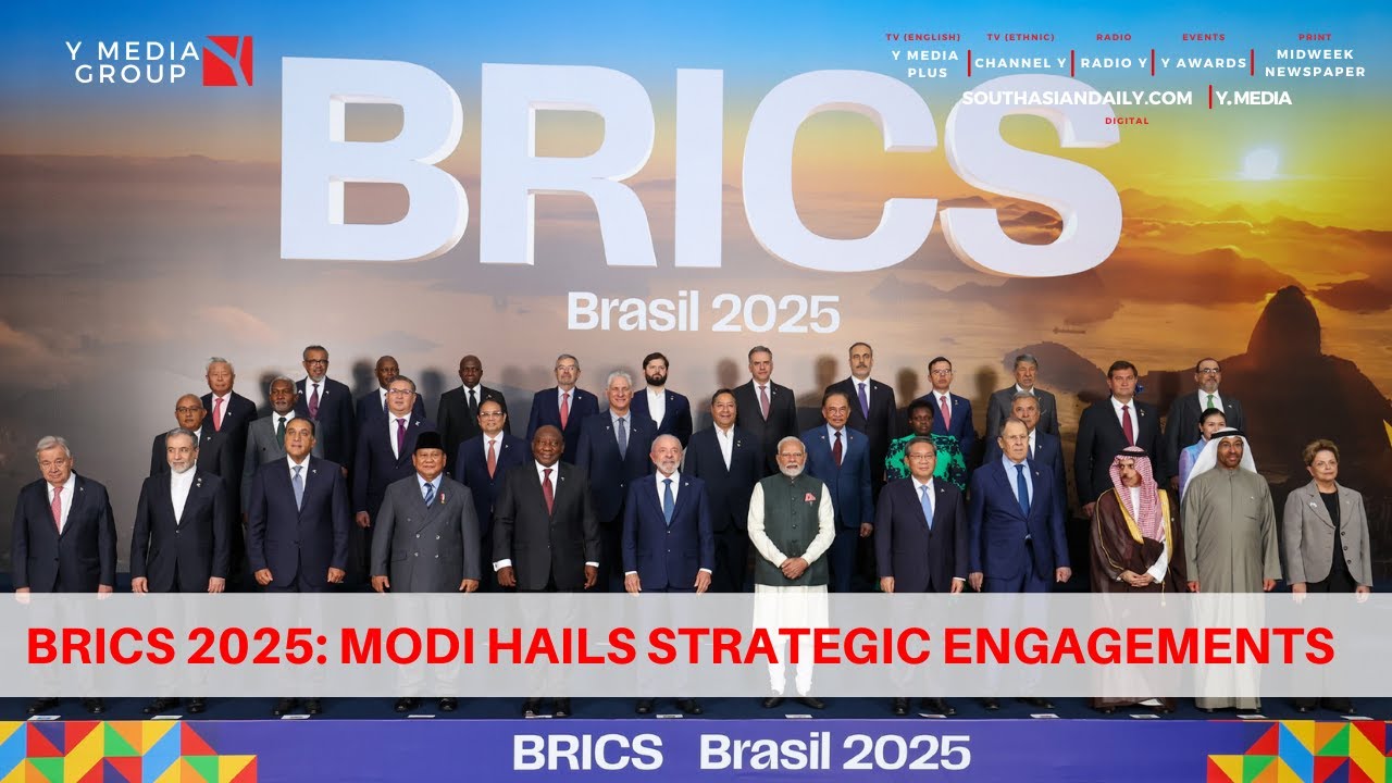 PM MODI SHARES 'PRODUCTIVE INTERACTIONS' WITH WORLD LEADERS DURING BRICS SUMMIT