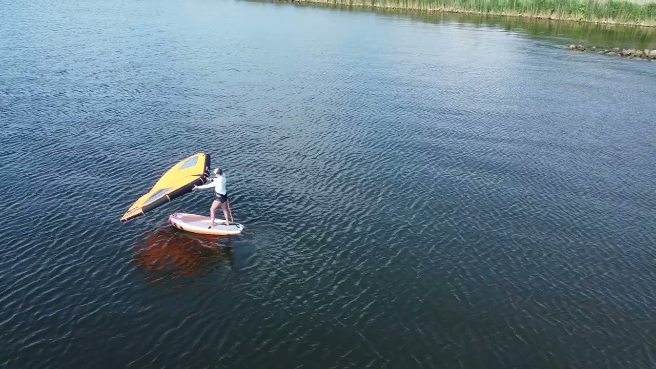 Wingsurfen voor beginners - basis gijp (basic jibe)