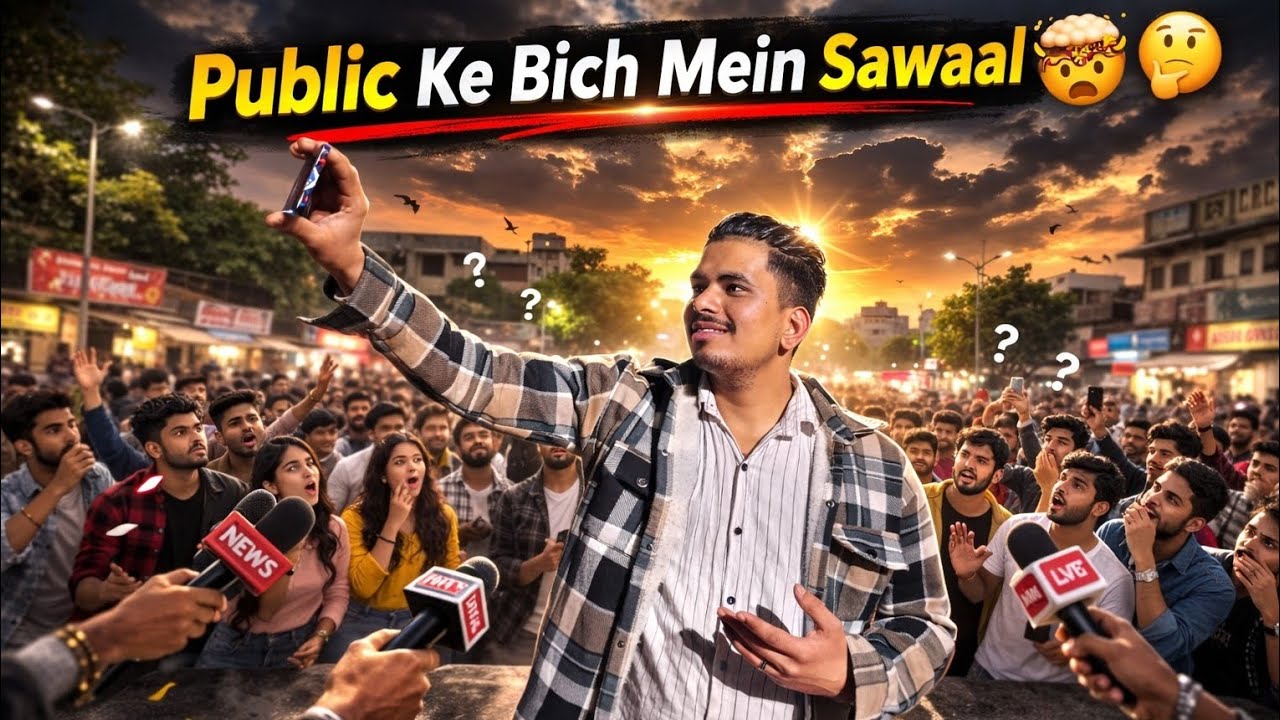 Public ke bich mein sawal 🤯🤔