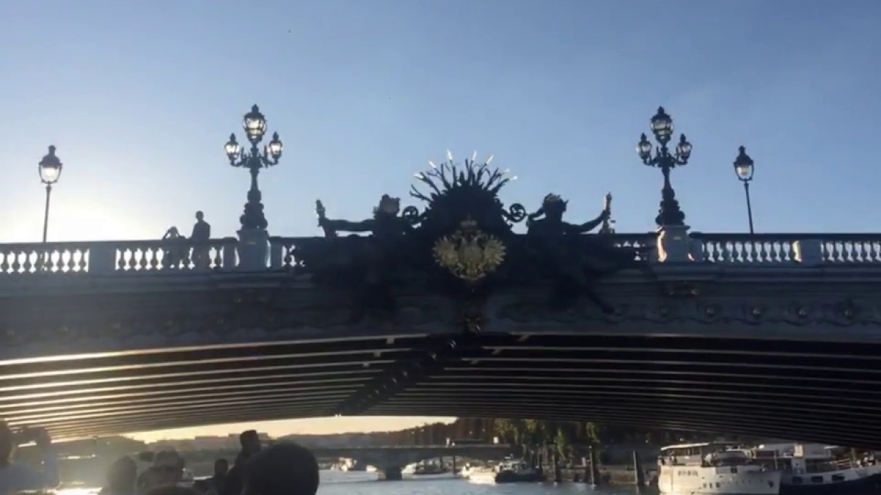 Beautiful Khmer song with amazing view of Seine River in Paris