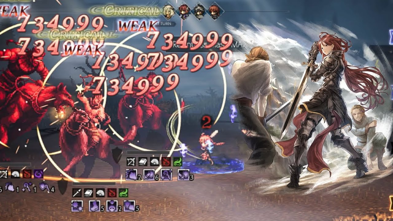 Grieg The Indomitable Sword Ex Skill- Spear of Salvation Showcase