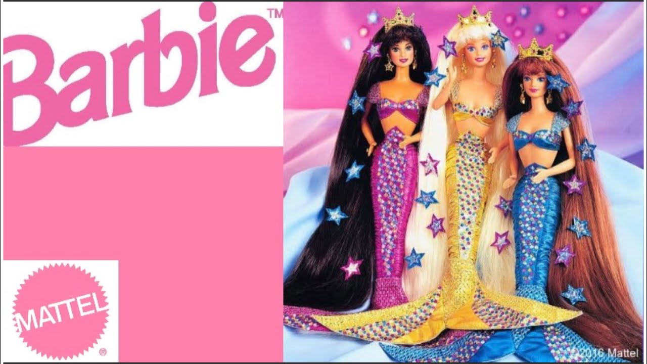 Barbie Jewel Hair Mermaid Mattel 🧜🏻‍♀️