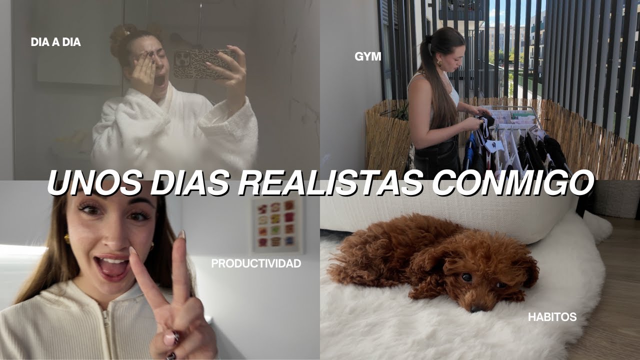 UNOS DIAS PRODUCTIVOS CONMIGO (vlog!) |  habitos *influencer* , productividad, pilates...