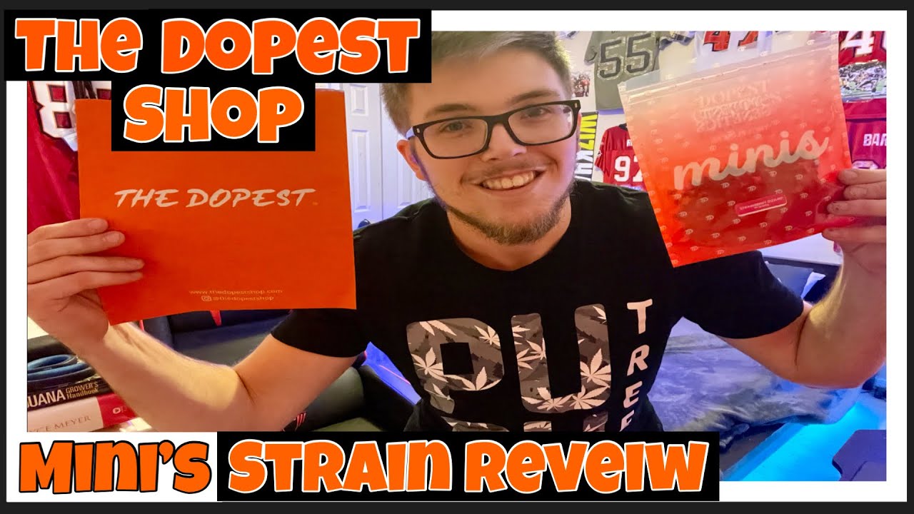 Strain Review Of The dopest shop strawberry sizzurp minis@DopeasYola @thedopestshop_ 