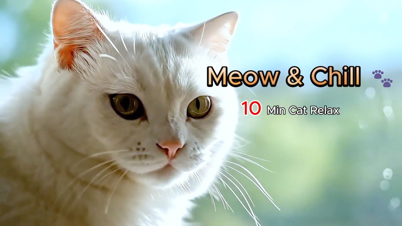 Relaxing Cat Compilation 😻 10 Minutes of Pure Cuteness | Meow & Chill 🐾