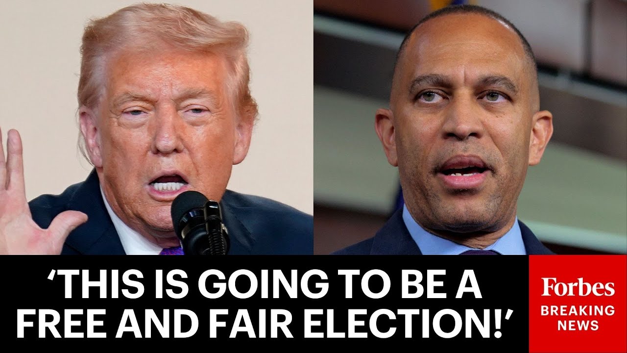 Hakeem Jeffries Directly Accuses Trump Of Trying To 'Steal' 2028 Election By Nationalizing It