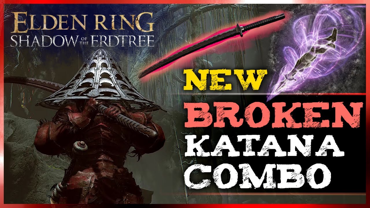 DLC Elden Ring - САМУРАЙ-НЕЖИВОТНЫЙ: САМЫЙ МОЩНЫЙ билд с катаной в игре! (Тень Древа Земли)