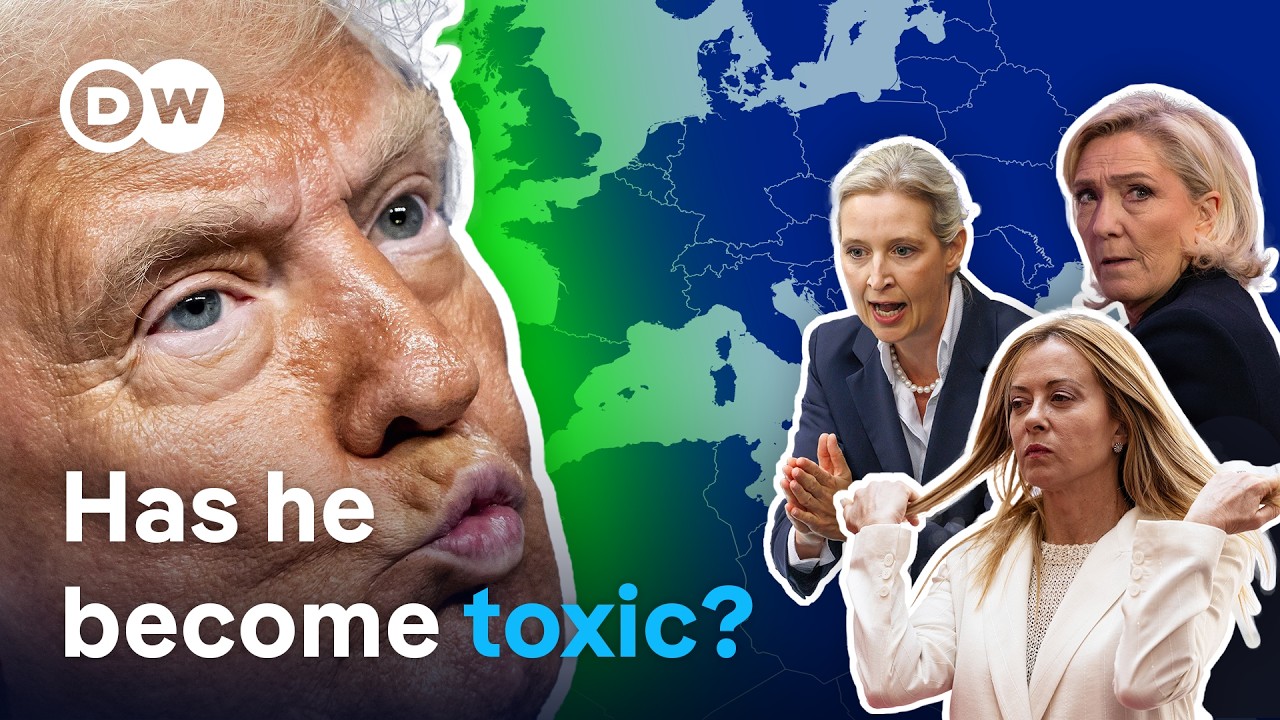 Why Europe's far right is turning away from Trump | DW News