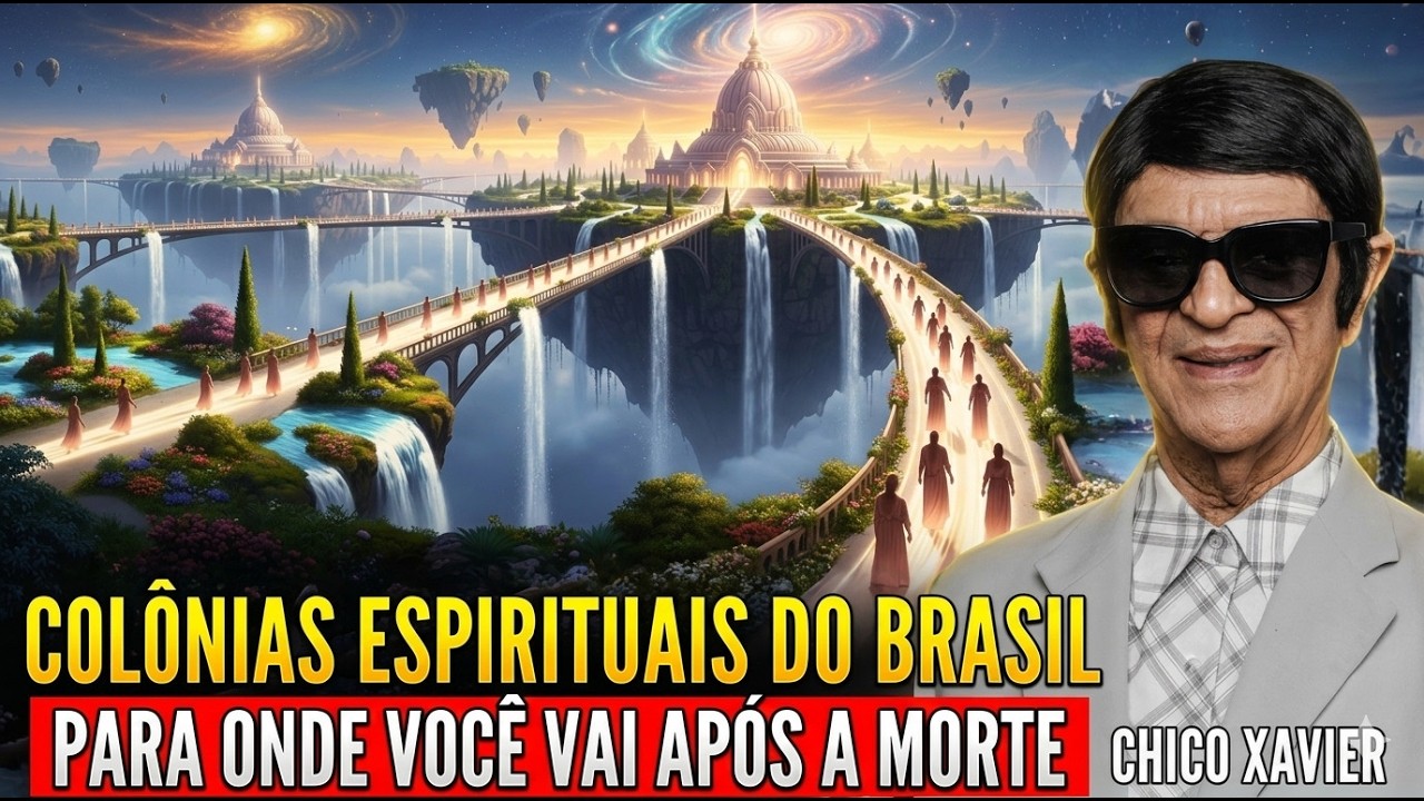 Para Onde Vai a Alma Após a Morte? Chico Xavier Revela as Colônias Espirituais do Brasil