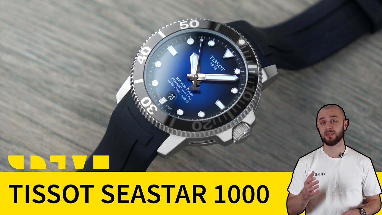 Tissot Seastar 1000 – спортивная механика до 1000$