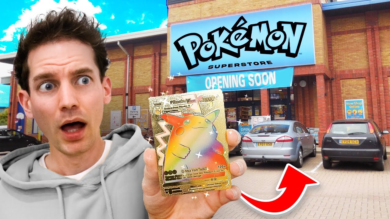 Fake Pokémon Card Shop Found! (illegal)