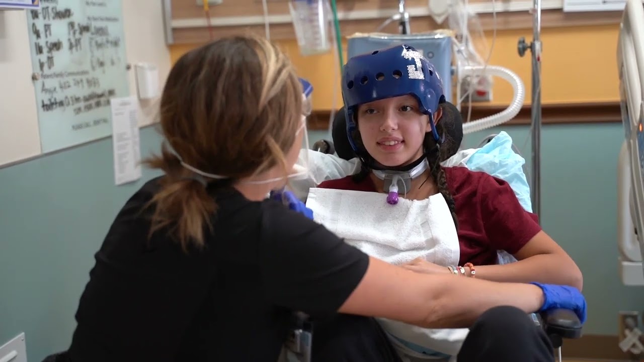 Madonna Rehabilitation Hospitals Passy Muir Valve: Jayslynn's Story