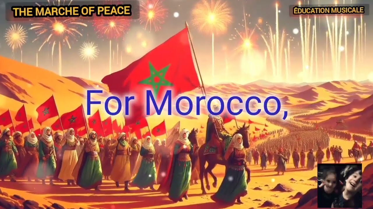 the marche of Peace lyrics