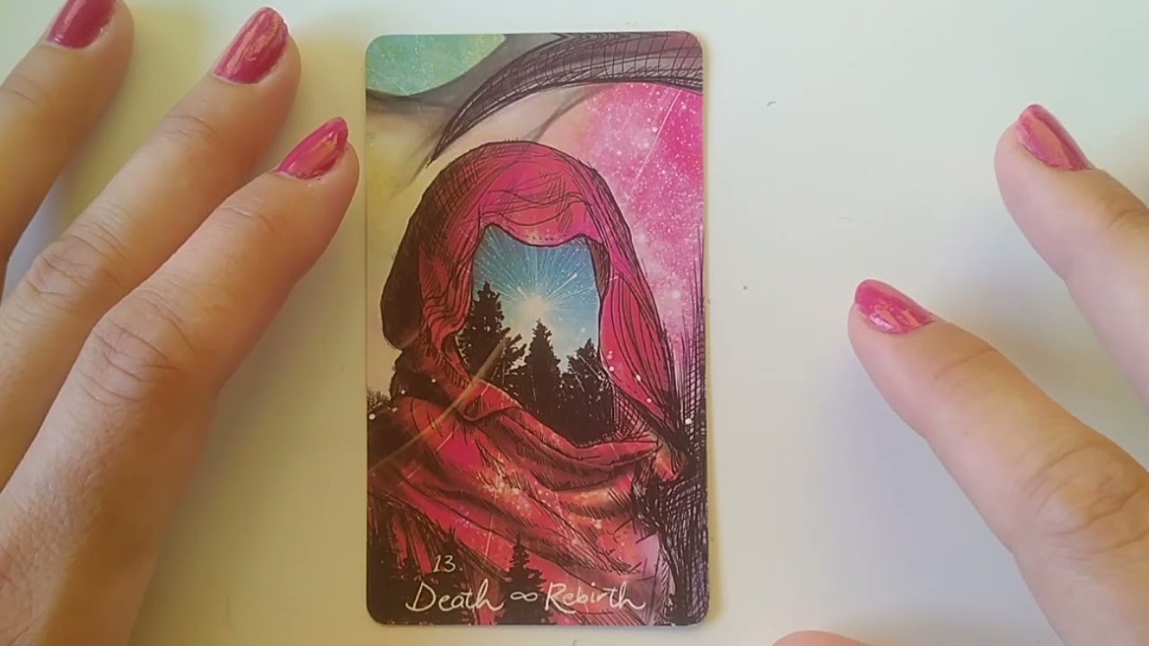 Light Seer's Tarot . Arcano Mayor XIII. Muerte y Renacimiento.