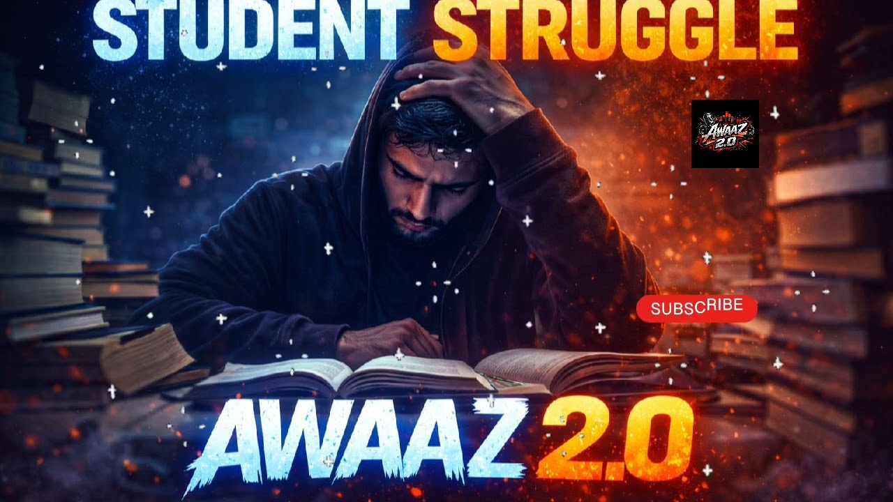 Student Struggle | Official Rap Song 2026 🔥 | Awaaz2.0 | Hindi Motivational Rap